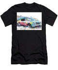 Colorful Watercolor Illustration of a Classic Chevrolet Impala Kari Goldfalse T-Shirt