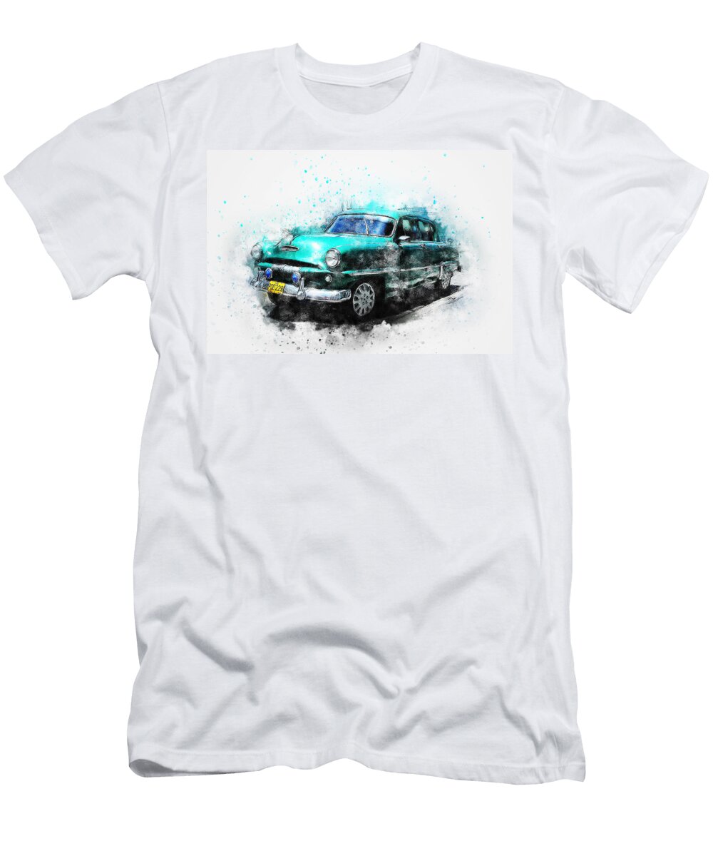 Colourful Splatter Car Painting Pinalba Rajput T-Shirt
