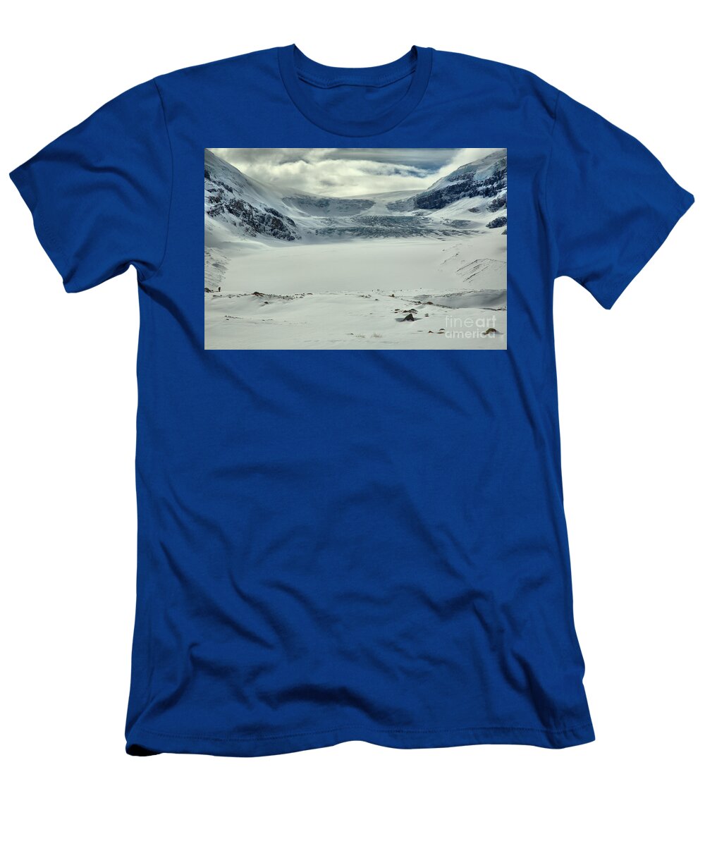 Columbia Icefield Icy Blue Winter Views Adam Jewell T-Shirt