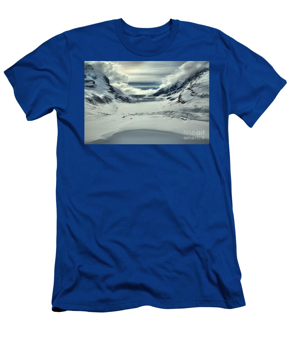 Columbia Icefield Snowdrift Curves Adam Jewell T-Shirt