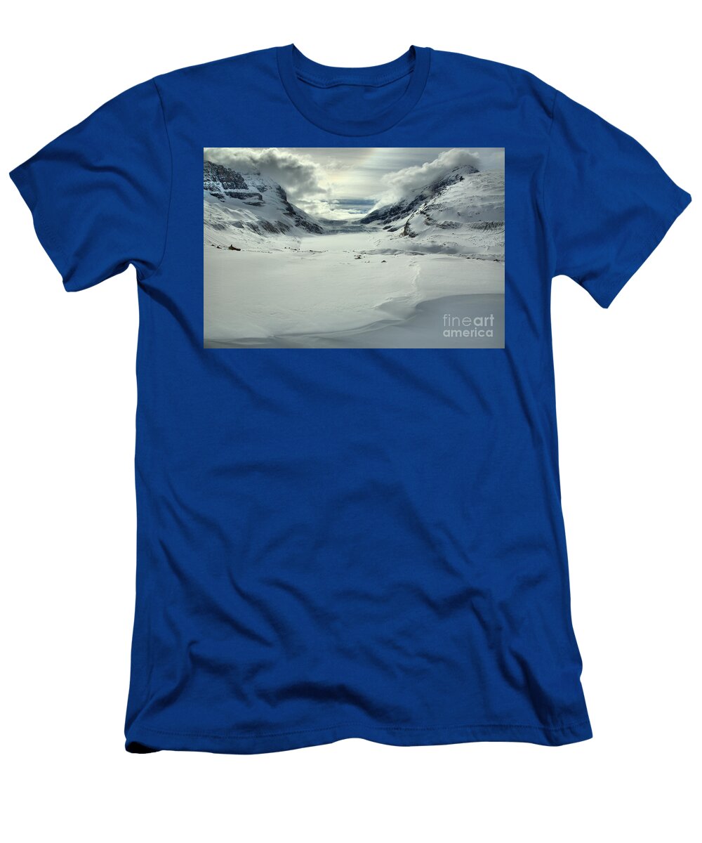 Columbia Icefield Winter Landscape Adam Jewell T-Shirt