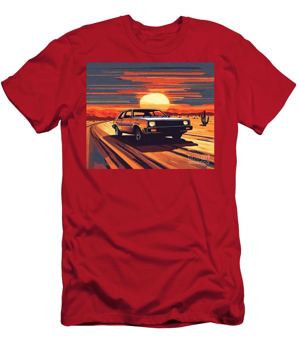 Compact Classic Hatchback Dodge Omni Classic Destiney Sullivan T-Shirt