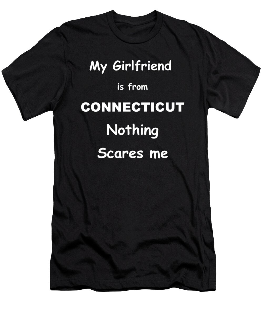 Connecticut Girlfriend Bold Statement Elisabeth Lucas T-Shirt
