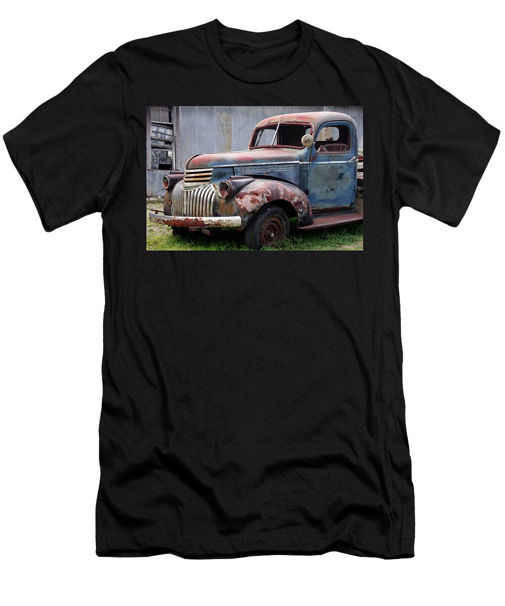 Cool Blue Chevy Steven Bateson T-Shirt