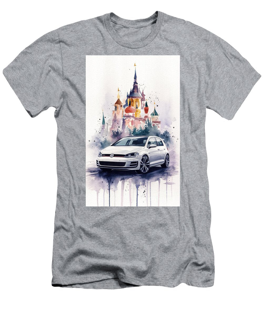 Cool Colors 2014 Volkswagen Golf Gtd Car Armand Hermann T-Shirt