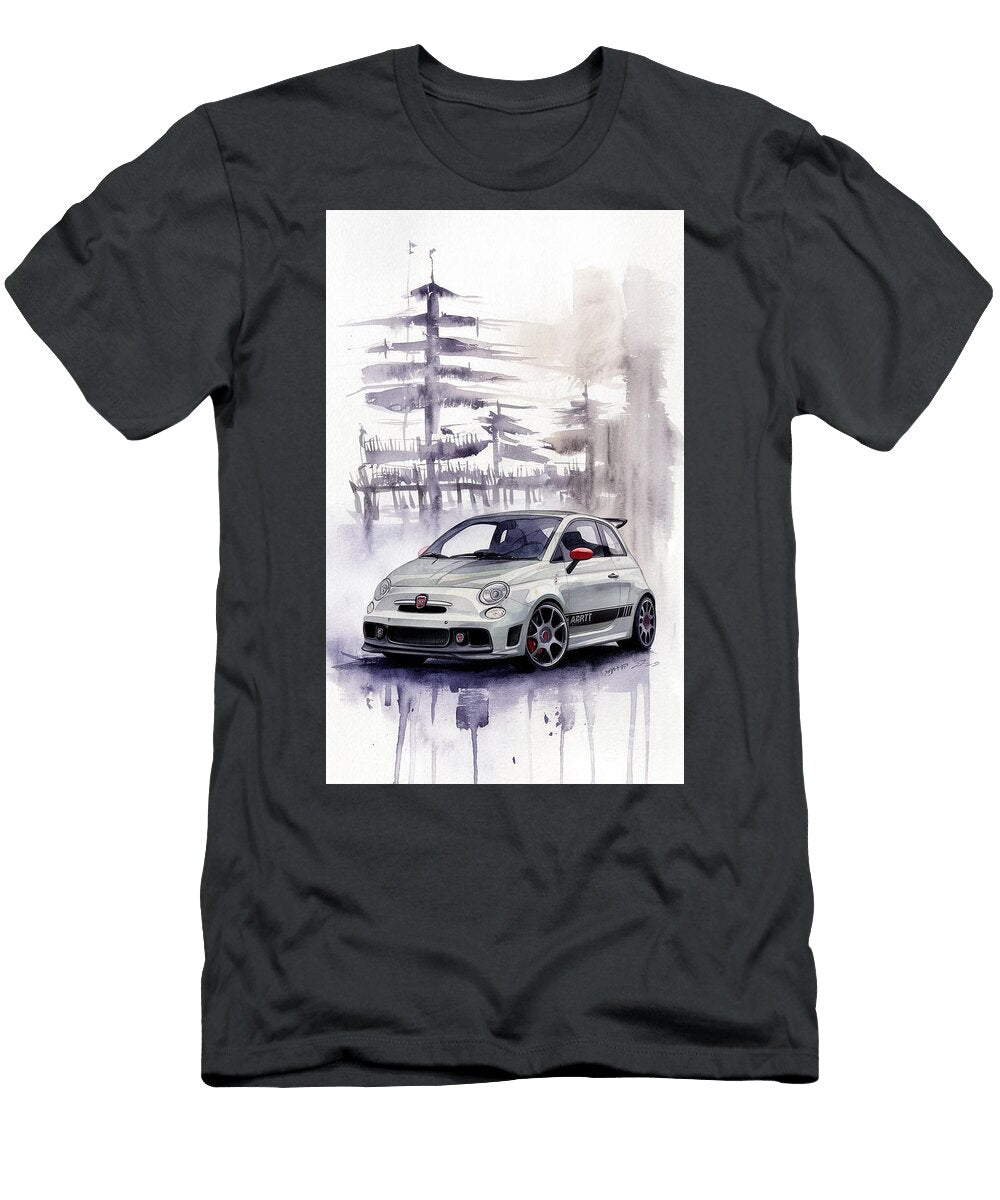 Cool Colors 2015 Fiat Abarth 695 Biposto Car Armand Hermann T-Shirt