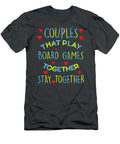 Couples Board Game Matching Husband Wife Gift Davis Eleanor T-Shirt