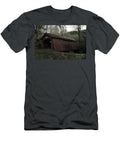 Covered Bridge At Drift Creek Oregon Jeff Swan T-Shirt