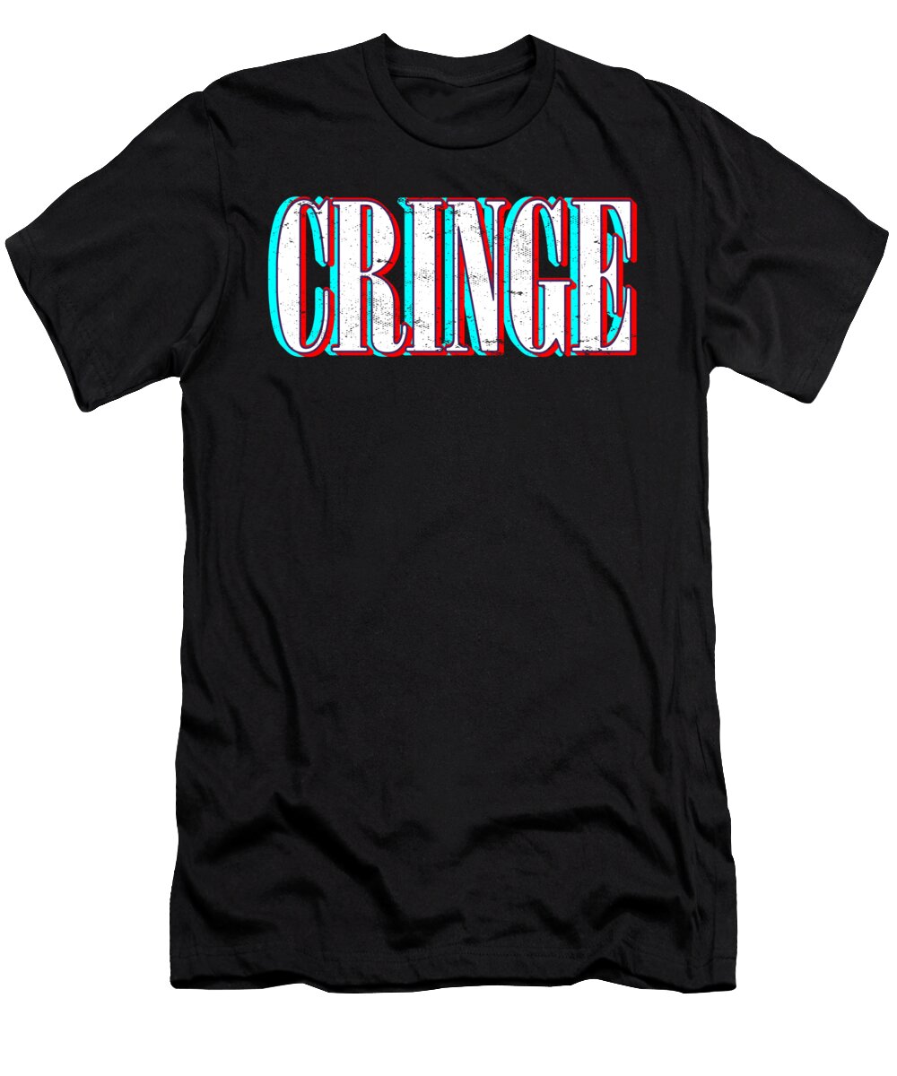 Cringey Meme Illusion Art Optical Illusion Maximus Designs T-Shirt