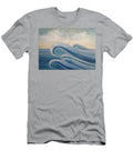 Crowning the Waves Angeles M Pomata T-Shirt