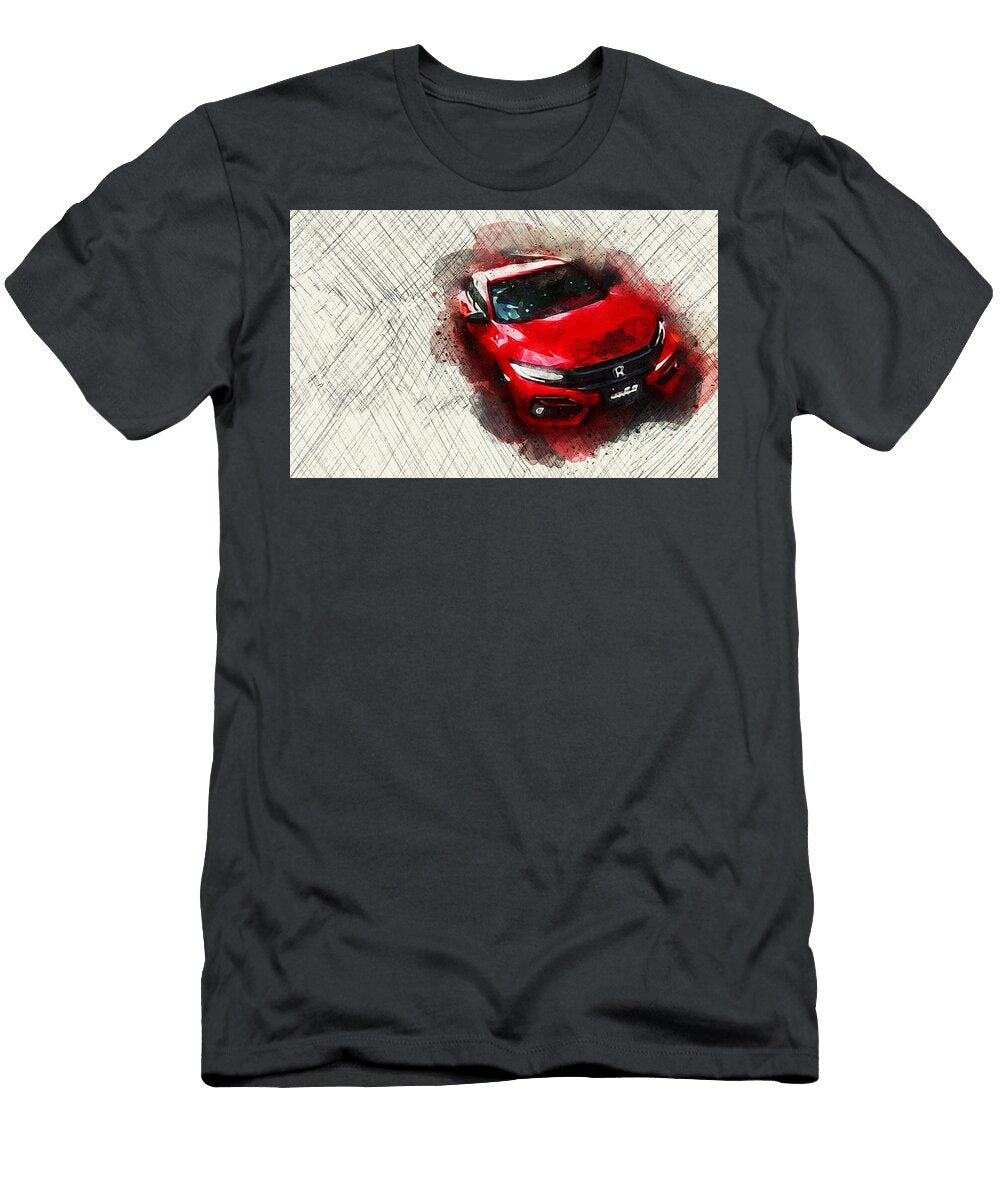 Cs1758 Honda Civic 220 Turbo Hatchback 2020 Hd Ola Kunde T-Shirt
