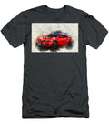 Cs3192 Red Honda Civic Hatchback Car Cars Ola Kunde T-Shirt