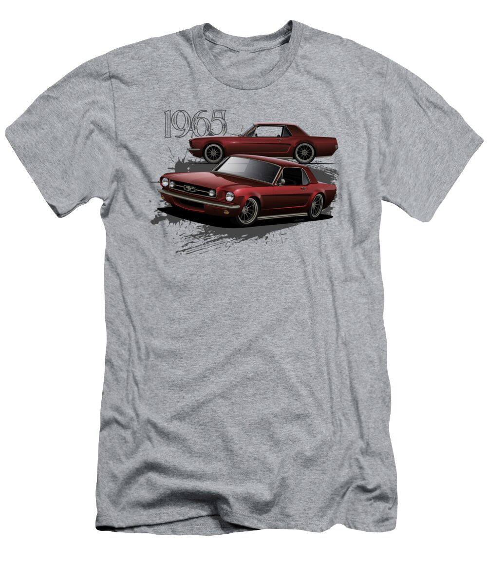 Custom 65 Mustang Paul Kuras T-Shirt