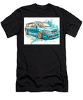 Custom Car Design Kia Sedona 2003 Minivan Watercolor Artwork Turquoise Minivan Art Hollie Love T-Shirt