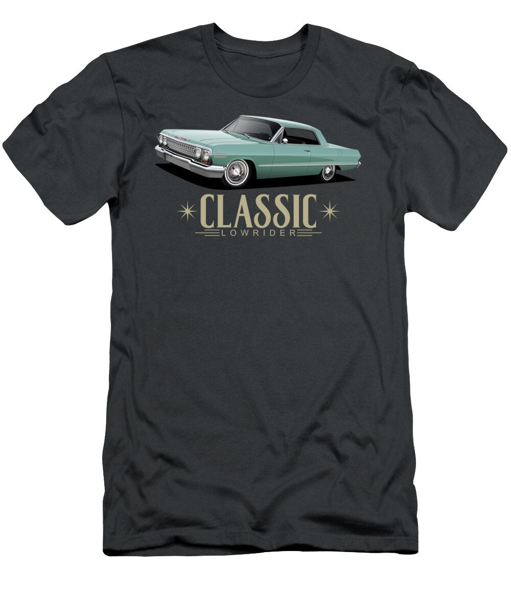 Custom Impala Lowrider Paul Kuras T-Shirt