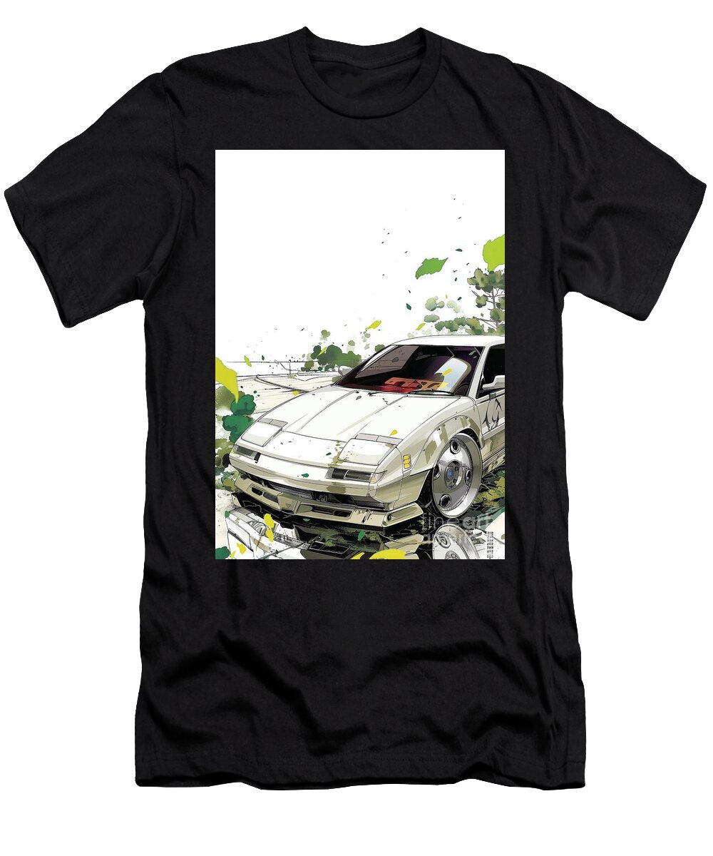 Custom Japanese Sports Plymouth Laser Car Illustration Jdm Tuning Art Lowell Harann T-Shirt