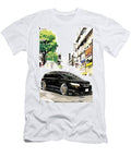 Custom Minivan on a Japanese Street Urban Art Illustration Lowell Harann T-Shirt