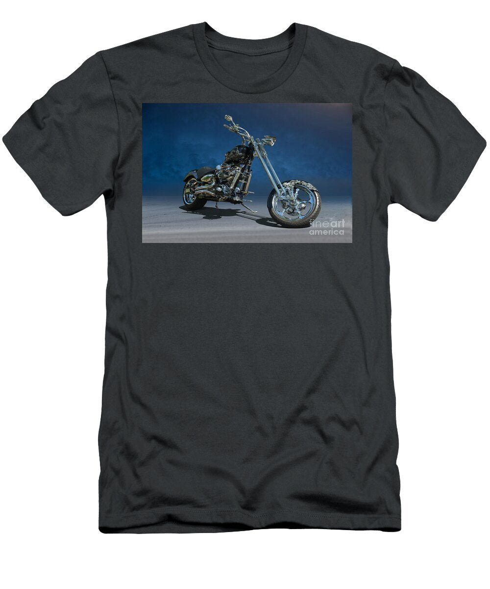 Custom Motorcycle Road Dawg Dave Koontz T-Shirt