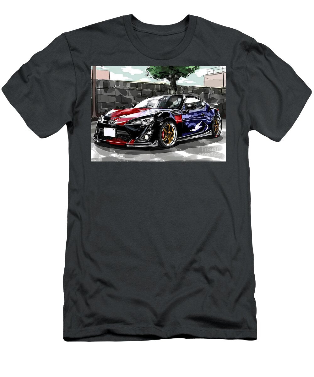Custom Painted Toyota Gt86 Jdm Street Toyota 86 Destiney Sullivan T-Shirt