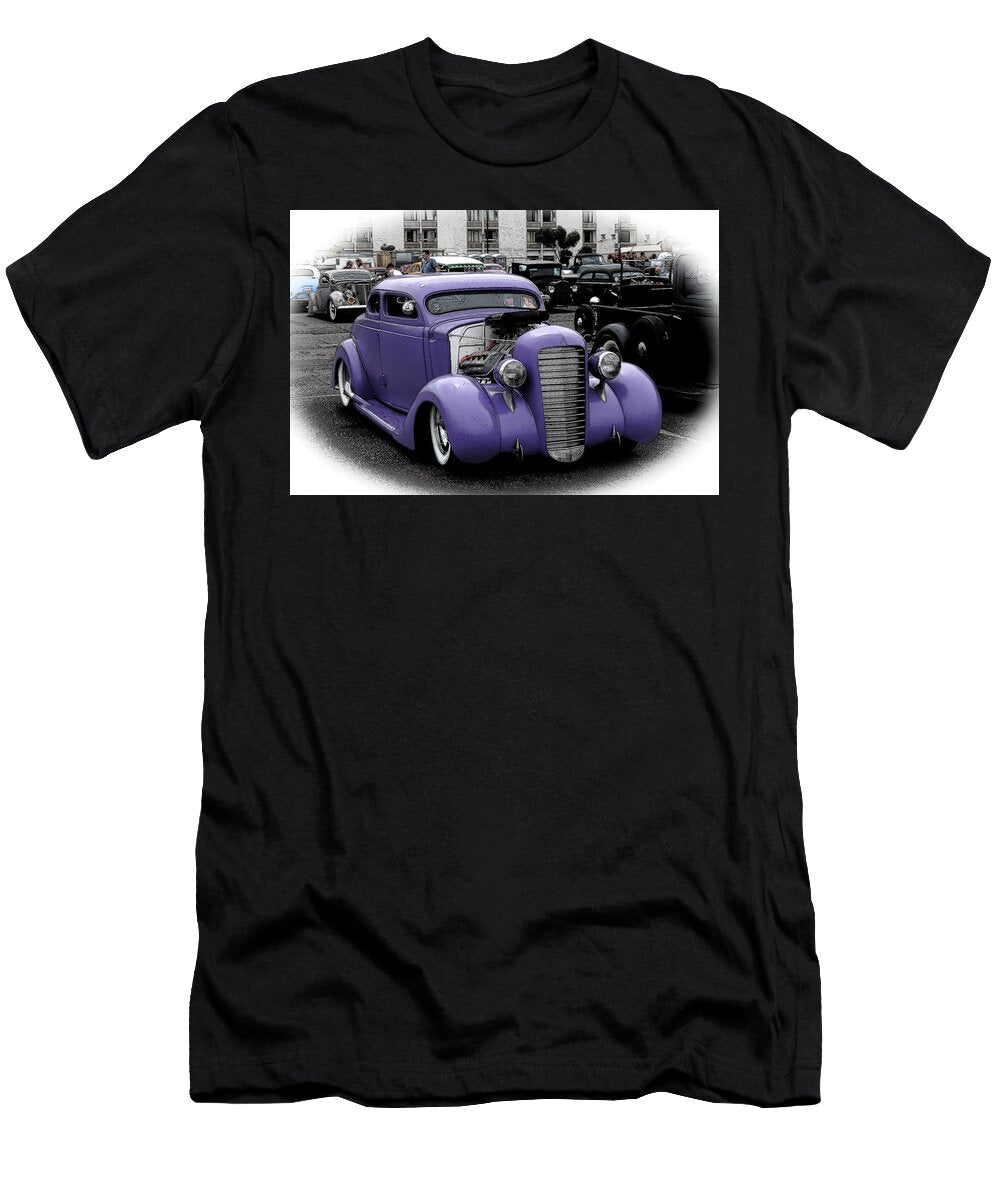 Custom Purple 35 Ford Steve Mckinzie T-Shirt