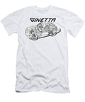 Cutaway Art Retro Classic Sport Compact Car Ginetta G15 Coupe Sunbeam Imp Engine Vladyslav Shapovalenko T-Shirt