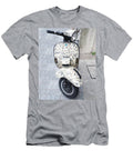 Cute As a Button Vespa Scooter Silver Gray Buttons Irina Sztukowski T-Shirt