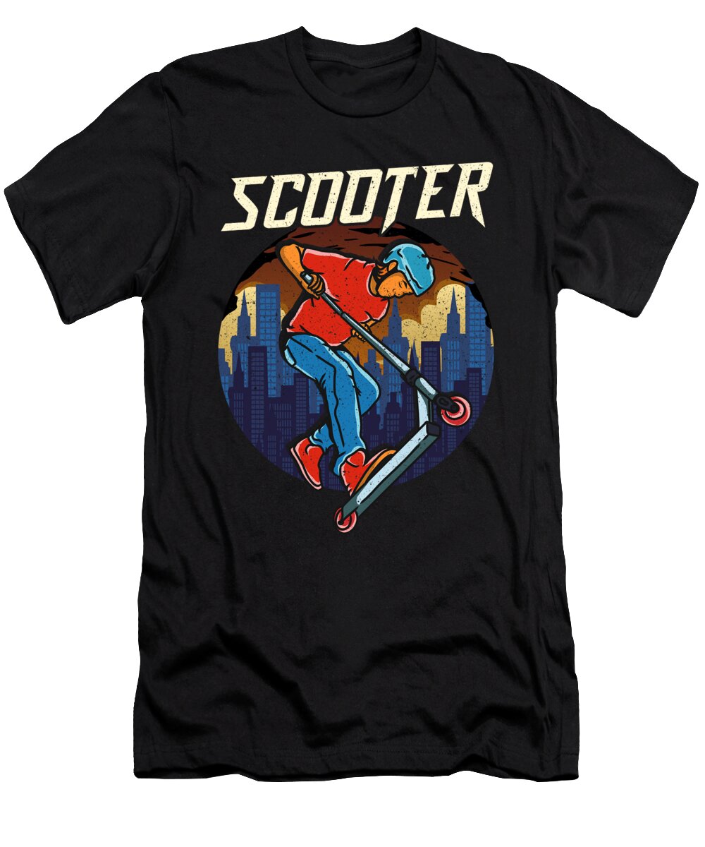 Cute Funny Scooter Obsessed Scootering the Perfect Presents T-Shirt