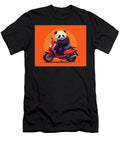Cutepandaonmotorbikeillustrationplayfulandfunno 5 Andre Petrov T-Shirt
