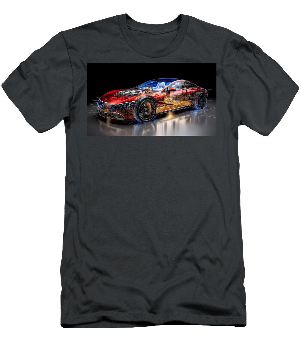 Da Vincis Vision of Electric Luxury Frederick Vellani T-Shirt
