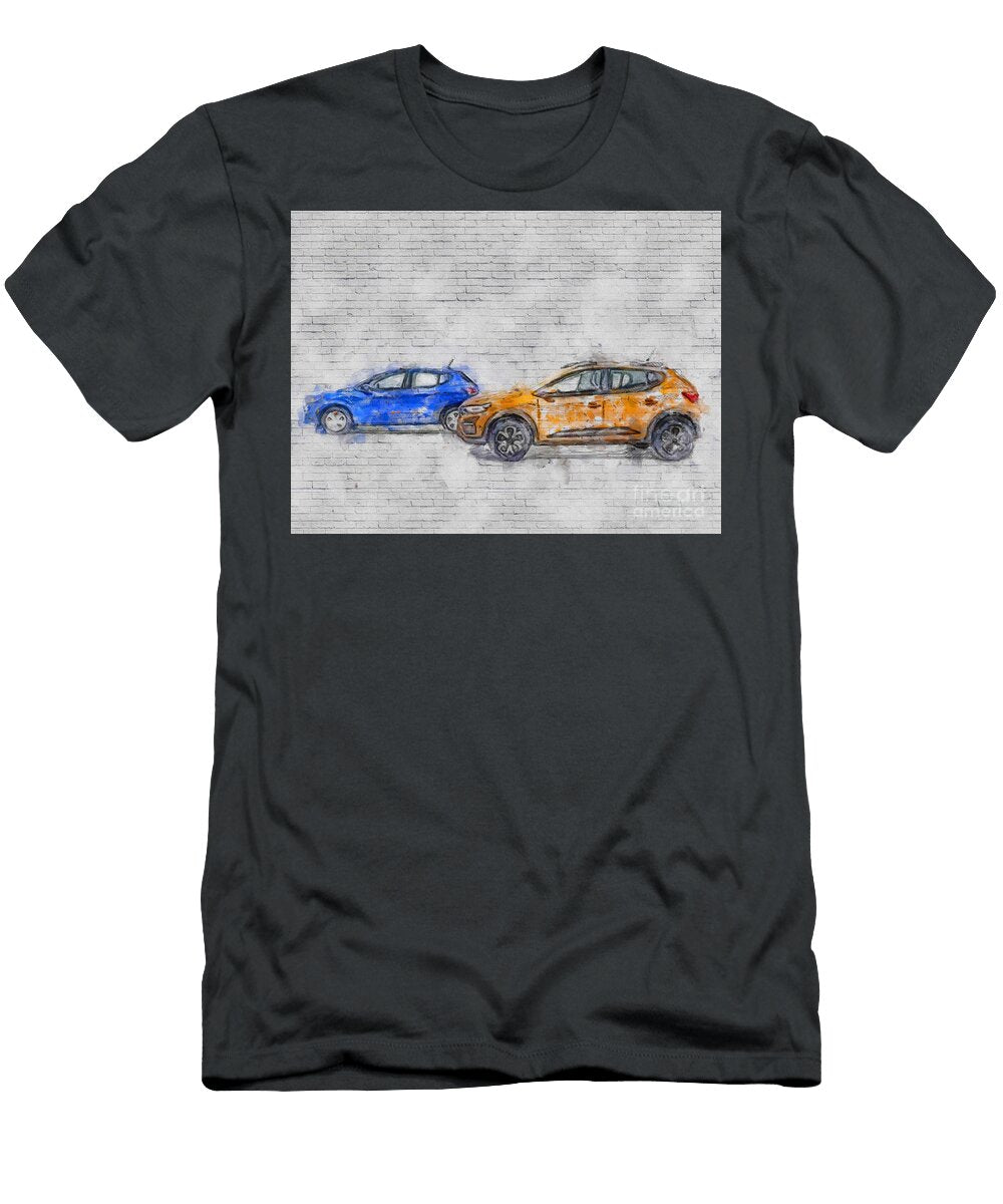 Dacia Sandero 2021 Side Exterior Stepway Hatchback New Cars Ashtyn Treutel T-Shirt