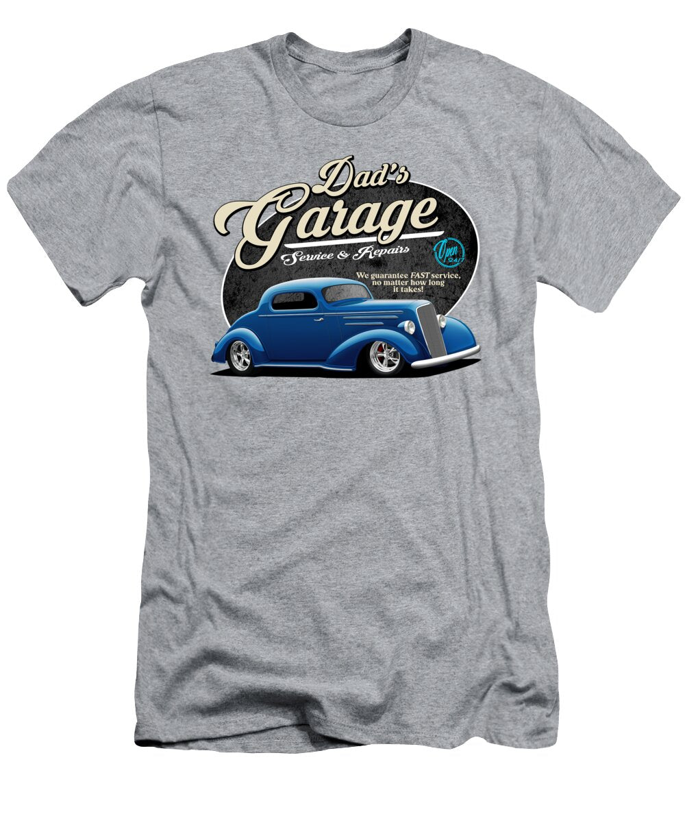 Dads 35 Master Garage Paul Kuras T-Shirt