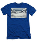 Dark Blue Skies Over the Athabasca Glacier Adam Jewell T-Shirt