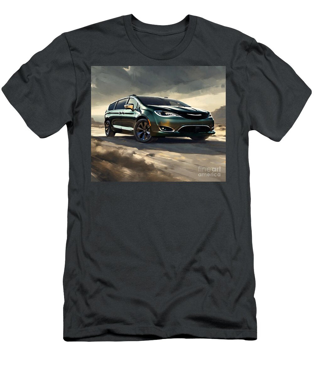 Dark Fantasy 168 2021 Chrysler Pacifica Awd Minivan Exterior Cortez Schinner T-Shirt