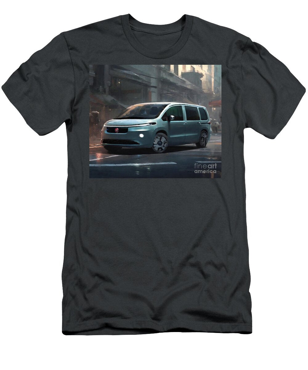 Dark Fantasy 546 2022 Fiat E Ulysse Exterior Passenger Minivan Electric Minivan Cortez Schinner T-Shirt