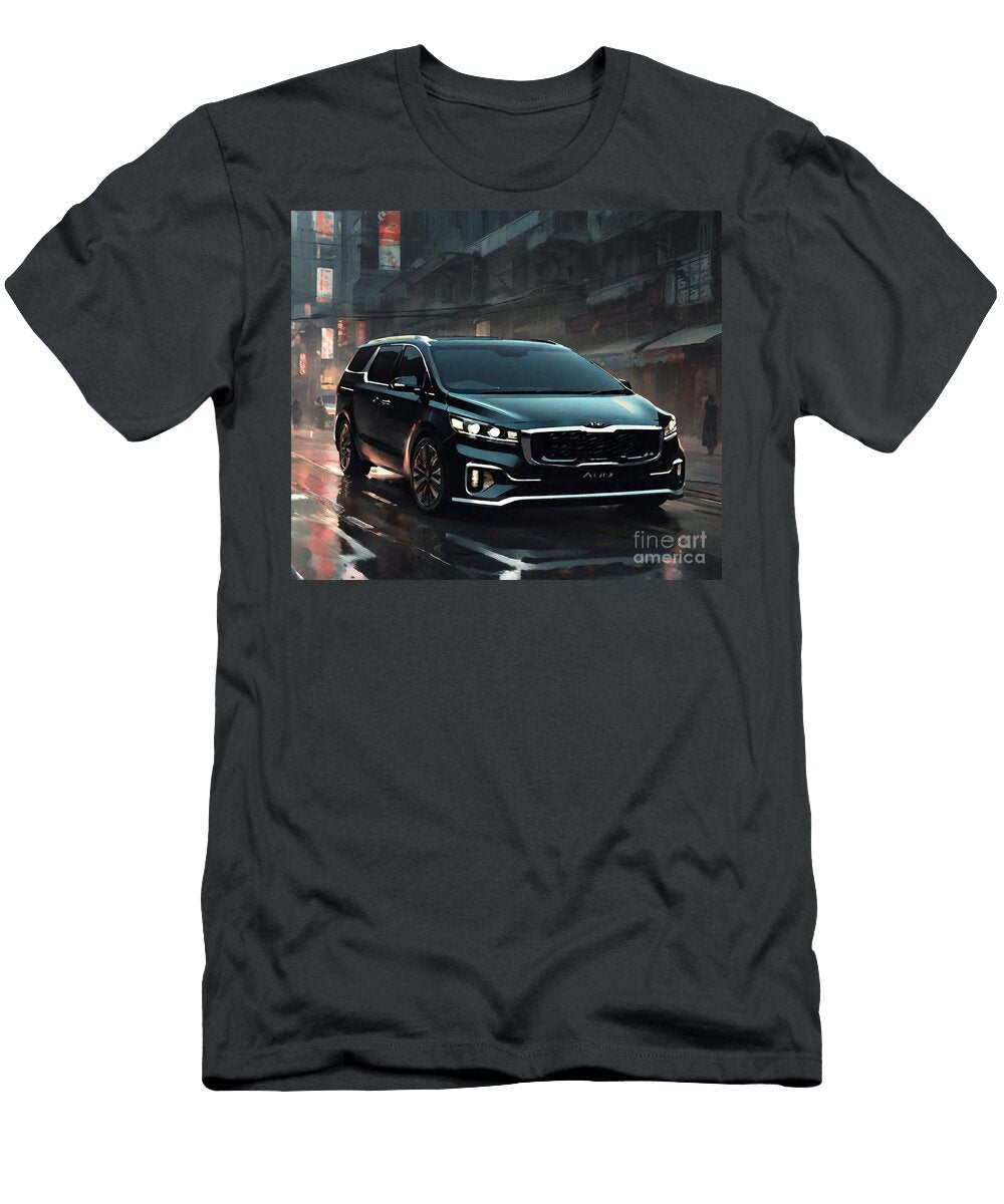 Dark Fantasy 611 2022 Kia Carnival Exterior Minivan Cortez Schinner T-Shirt