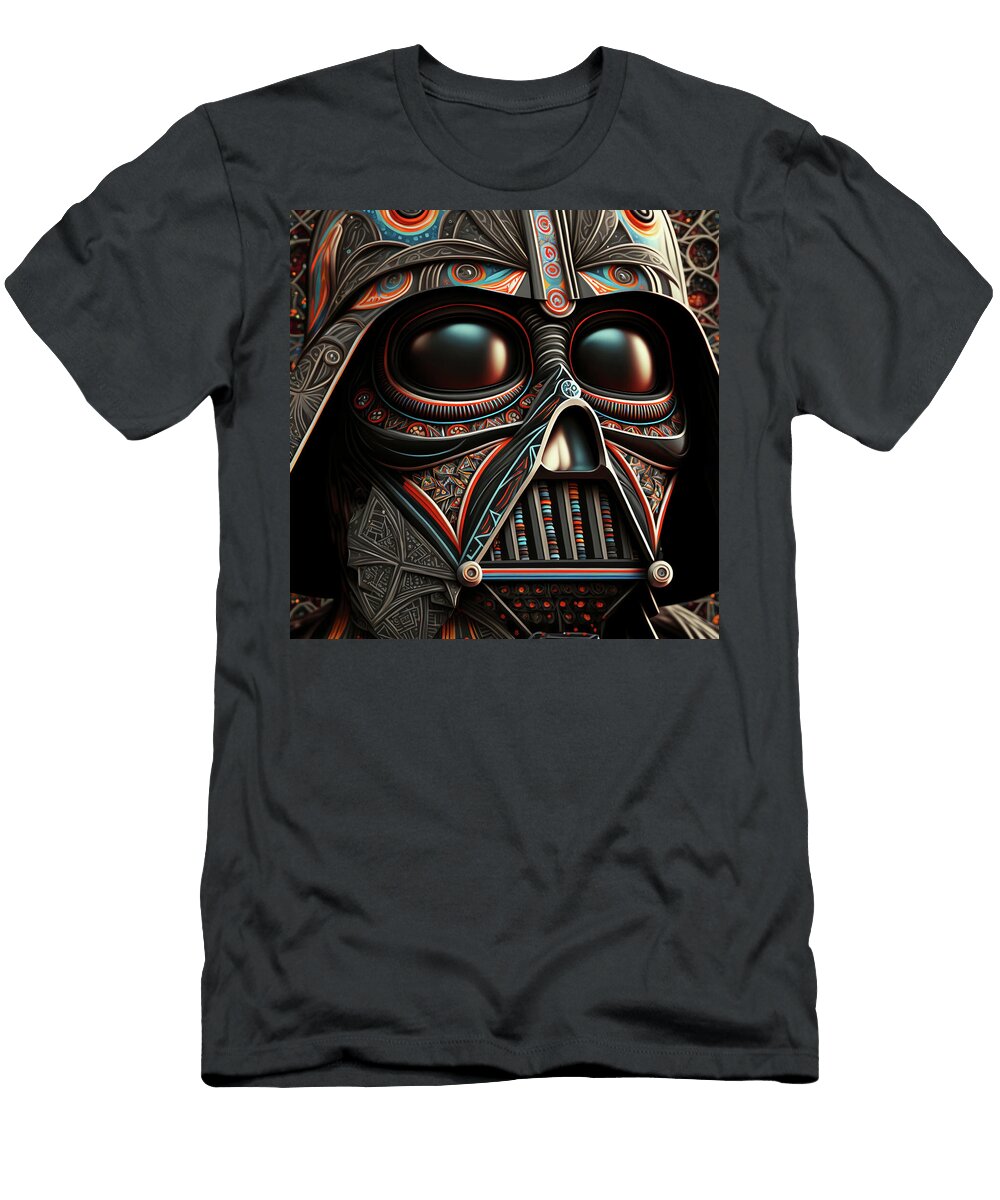 Darth Vader Chicano Style Itchy T-Shirt
