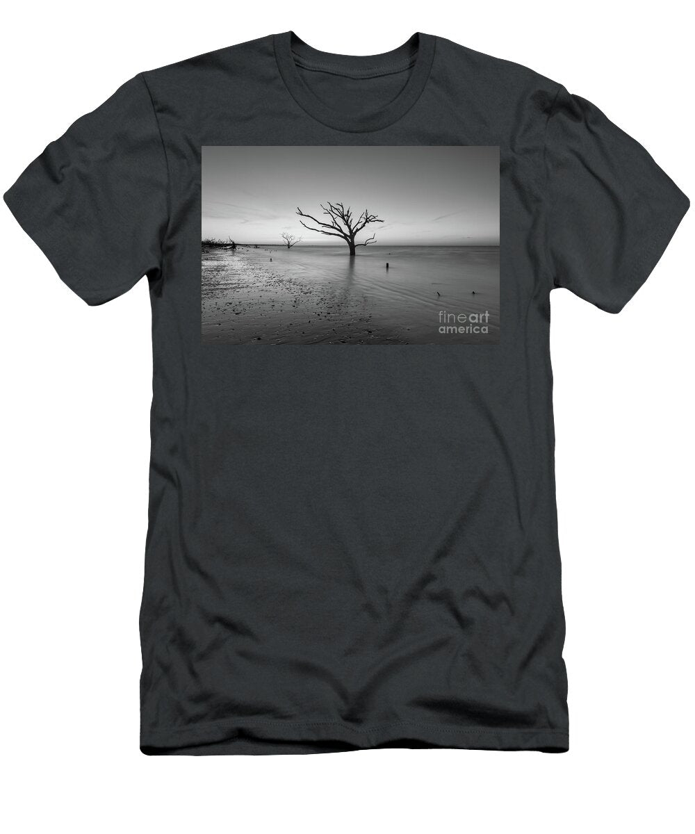 Dead Forest Sunrise Centered Bw Michael Ver Sprill T-Shirt