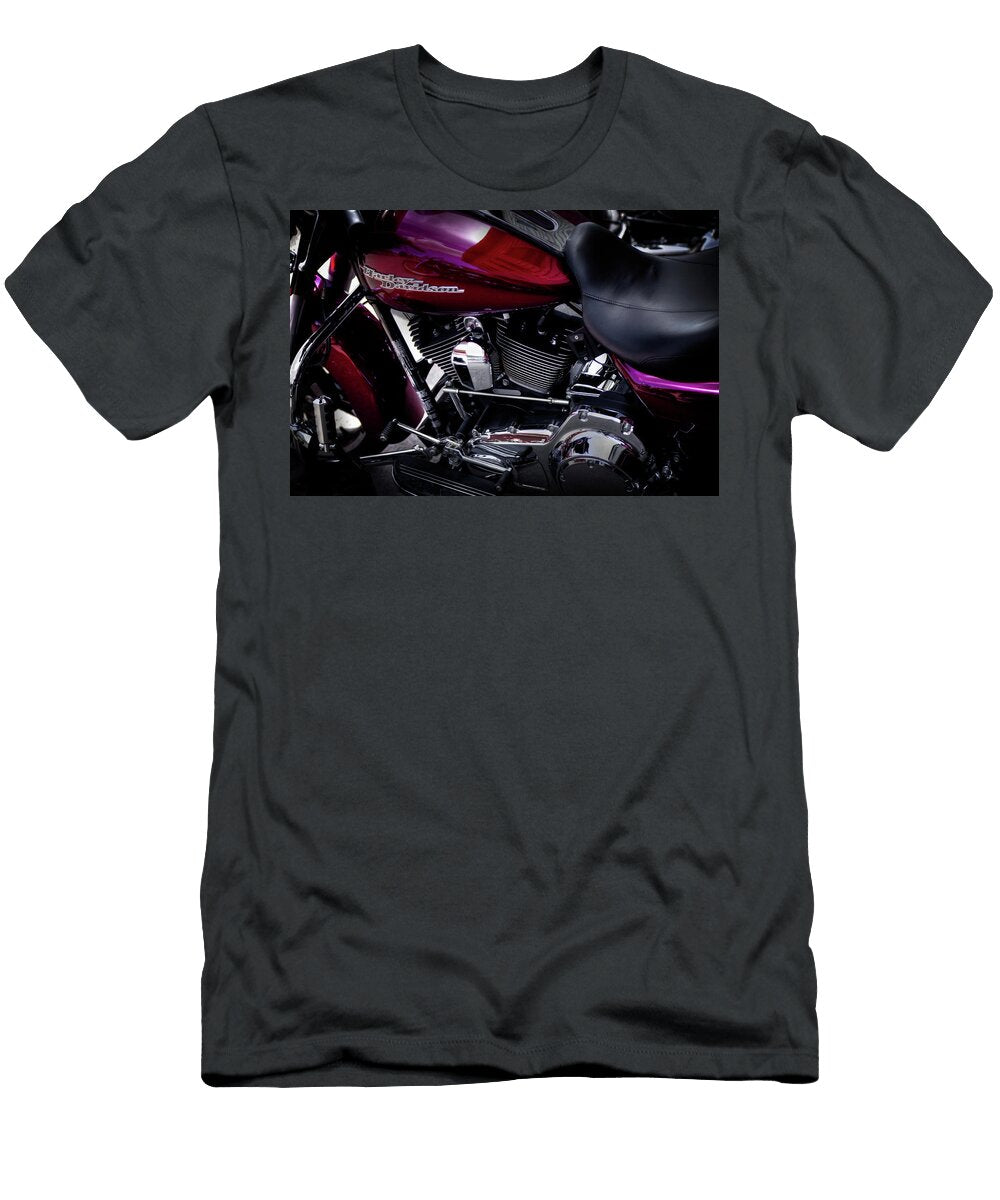 Deep Red Harley David Patterson T-Shirt