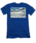 Deep Sky Blue Over the Athabasca Glacier Adam Jewell T-Shirt