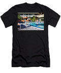 Del Marcos Pool Palm Springs William Dey T-Shirt