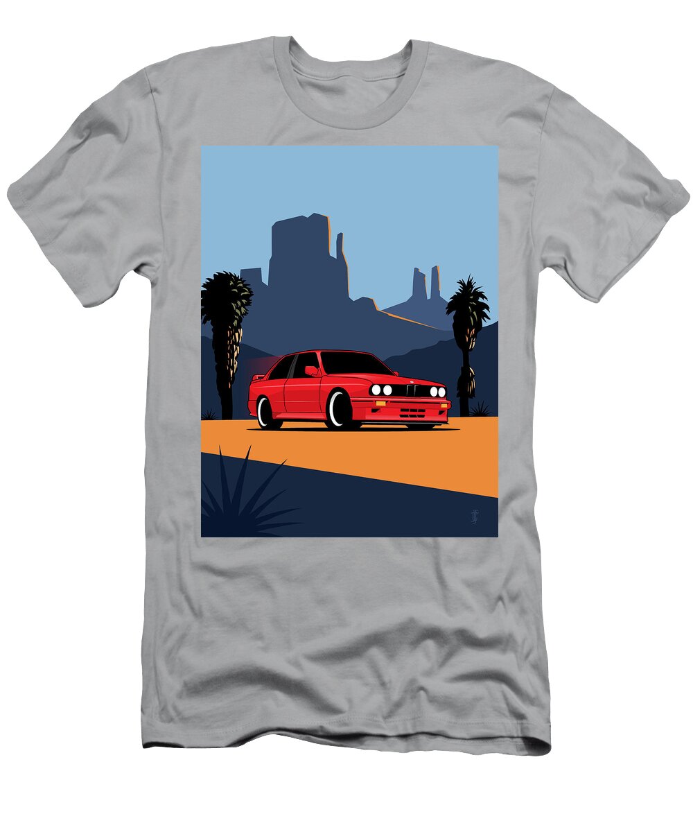 Desert BMW M3 John Cassella T-Shirt