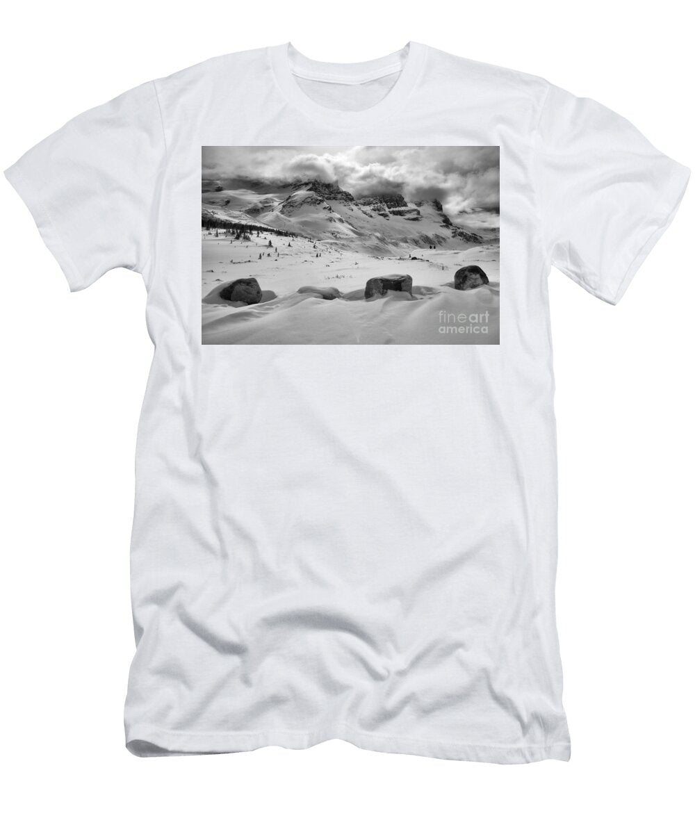 Desolate Winter Black and White Adam Jewell T-Shirt