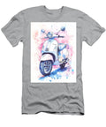 Detailed Transportation Artwork Vespa Gts 300 2021 Touring White Scooter Italian Watercolor Scooter Henry George T-Shirt