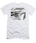 Deuce Coupe At the Drive in Black and White Gill Billington T-Shirt