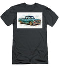 Dodge D100 1971 Retro Cars Watercolor Lowrider Tuning D100 Lowell Harann T-Shirt