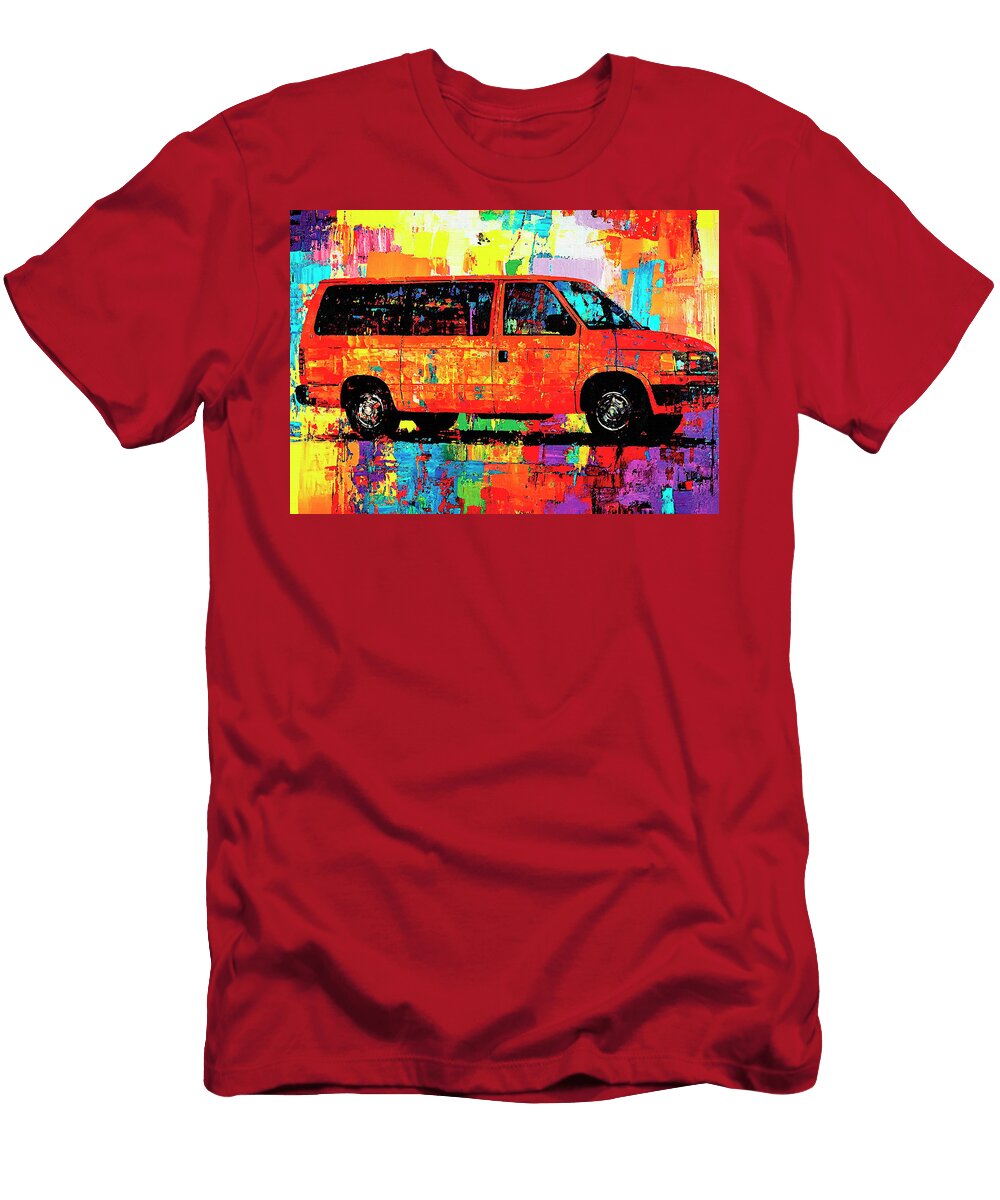 Dodge Grand Caravan 1984 USA Minivan Pollard Halle T-Shirt