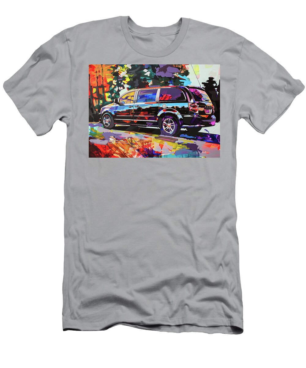 Dodge Grand Caravan Automotive Kari Goldfalse T-Shirt