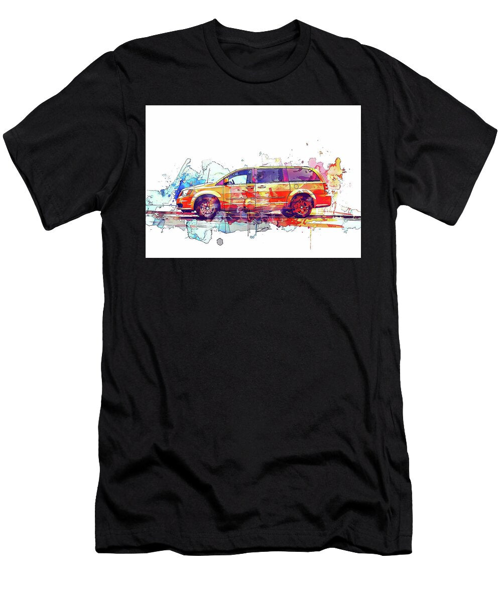 Dodge Grand Caravan Splashes Kari Goldfalse T-Shirt