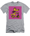Dog Riding a Scooter Csa Images T-Shirt