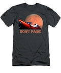 Don T Panic Spacex Roadster Flying Elon Musk Classic Best Women 90s Re Rosalie Jacks T-Shirt